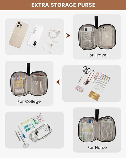 LOVEVOOK Laptop Backpack for Women, 15.6 Inch Work Laptop Bag - Image 7