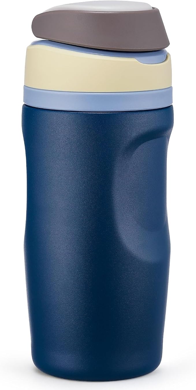 Fijinhom 16 oz Insulated Water Bottle, Stainless Steel Sports Water Bottle by Fijinhom