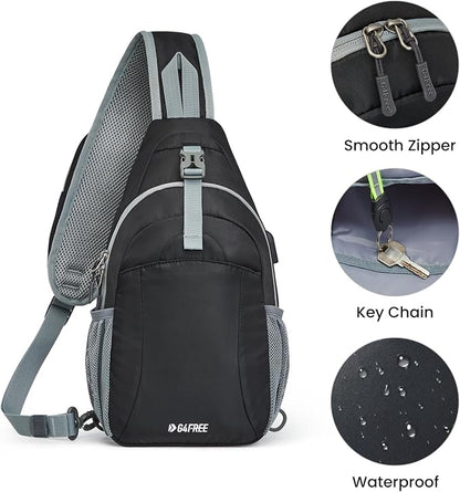 G4Free Sling Bag RFID Crossbody Sling Backpack - Image 5