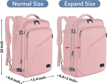 MATEIN 45L Womens Travel Backpack, Extra Large Carryon Backpack Fits Overhead - Image 5