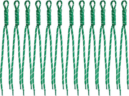 Paracord Keychain Paracord Bag Charm 12pcs Braided Nylon Rope Keychain Cord by Cmidy