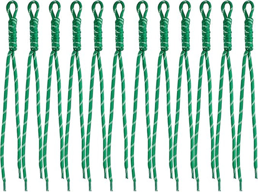 Paracord Keychain Paracord Bag Charm 12pcs Braided Nylon Rope Keychain Cord by Cmidy