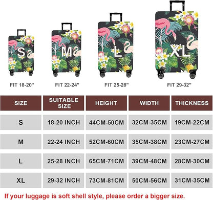 WUJIAONIAO Travel Luggage Cover Baggage Suitcase Cover Protector Skins 18-32 - Image 6