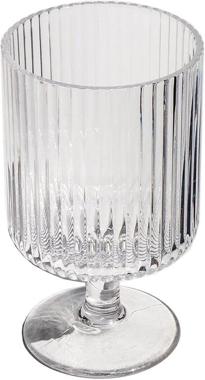 Mesa 10 oz Durable Acrylic Wine Glasses, Shatter-Resistant and Dishwasher-Safe - Image 2