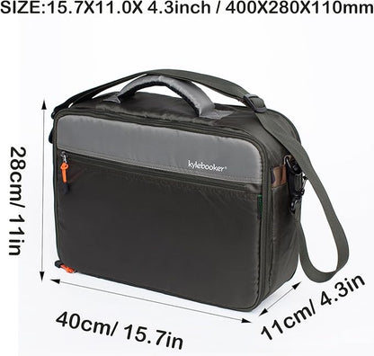 Kylebooker Fly Fishing Reel and Gear Case, Portable Tackle Organizer Storage - Image 3