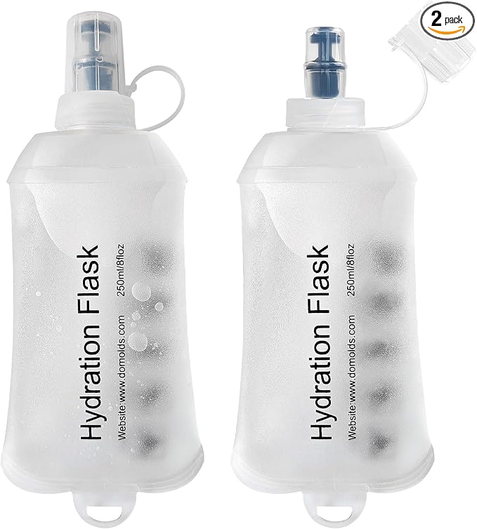 250ml Soft Flask Soft Water Bottle by CXWLJL