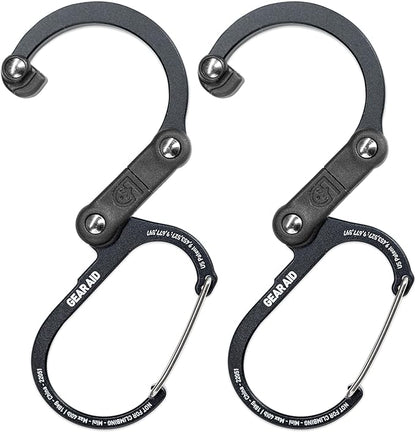 GEAR AID HEROCLIP Carabiner Gear Clip and Hook, by GEARAID