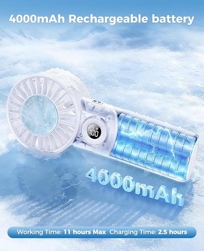 2026 Upgrade 3 In 1 Handheld Portable Turbo Fan - Image 5