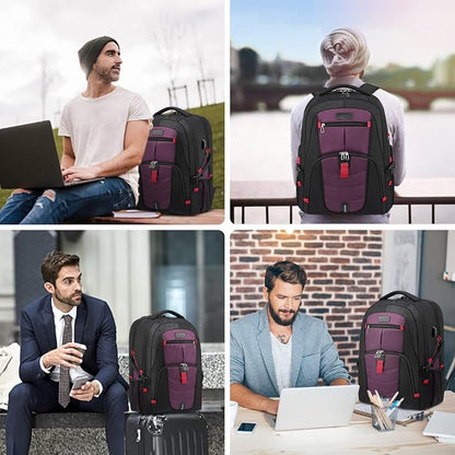 LOVEVOOK Travel Laptop Backpack Waterproof Anti Theft Backpack - Image 7