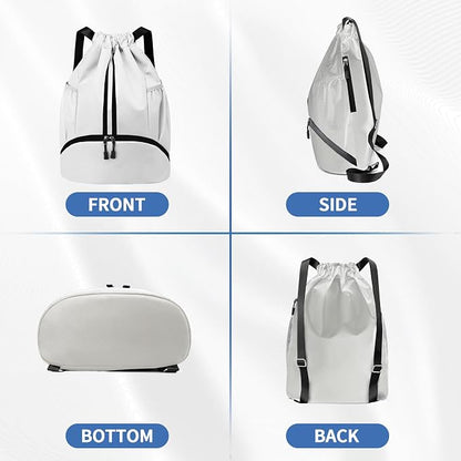 JELUTAR Drawstring Backpack Gym Bag - Image 8