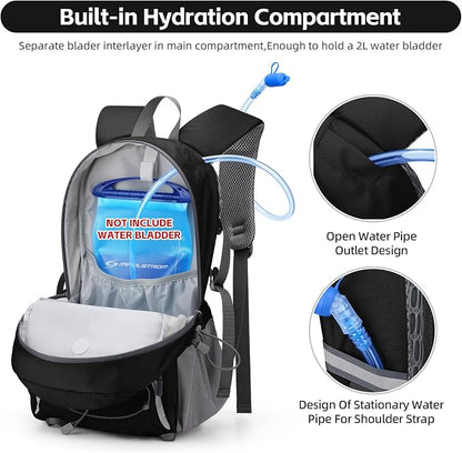 RealCool Hiking Backpack for Men Women, 20L Lightweight Waterproof Travel - Image 5