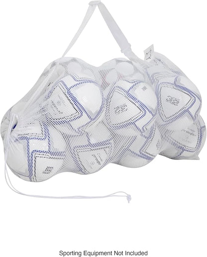 Champion Sports Mesh Equipment Bag – Heavy-Duty Nylon Drawstring Bag - Image 4