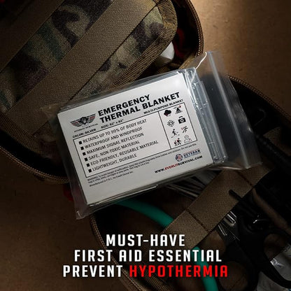 EVERLIT Survival Emergency Mylar Thermal Blankets -Space Blanket Survival kit - Image 3