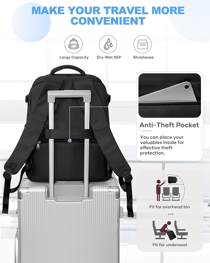 coowoz Travel Backpack Carry On - Image 6