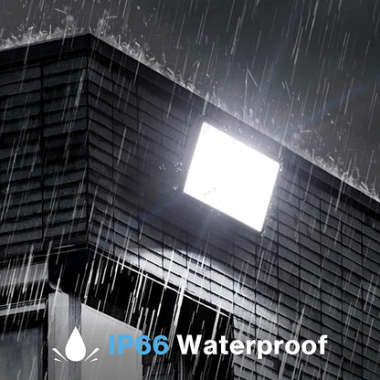 Olafus 2 Pack 200W LED Flood Light Outdoor, 18000LM Super Bright IP66 - Image 5