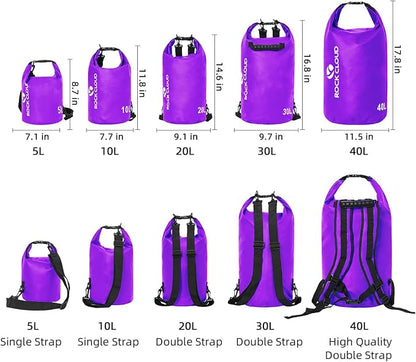 ROCK CLOUD Dry Bag Waterproof 5L Dry Sack - Image 2