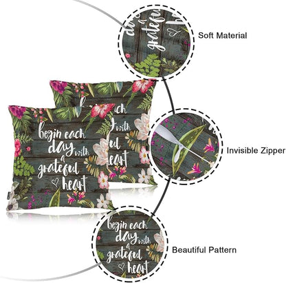 Swono Funny Quote 2Pcs Throw Pillow Covers - Image 7