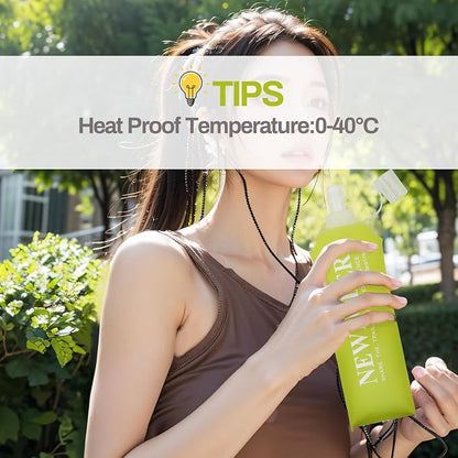Soft Flask Running Bottles Collapsible Water Bottle Foldable - Image 8