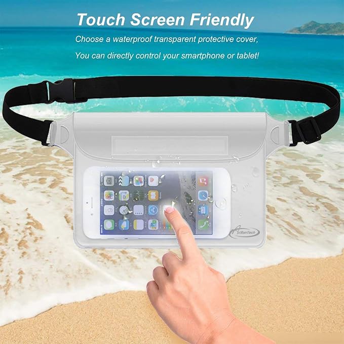 AiRunTech Waterproof Fanny Pack, Phone Pouch Dry Bag - Image 6