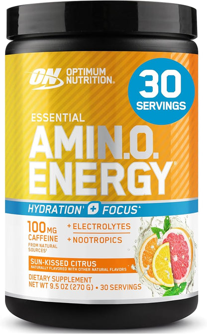 Optimum Nutrition Amino Energy Powder Plus Focus, by OPTIMUMNUTRITION