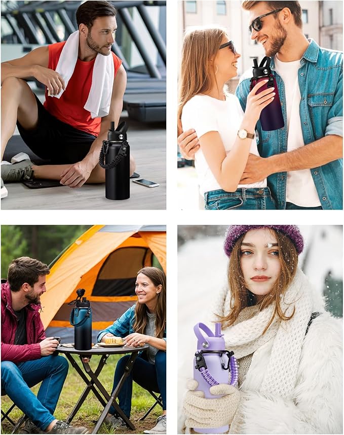 BENZZO 32oz Insulated Water Bottle - Image 9