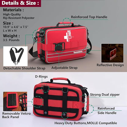 Comprehensive First aid Kits, First Aid Trauma Kit - Image 6