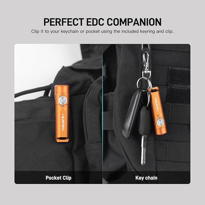 ThruNite Ti Mini Keychain Flashlight, USB-C Rechargeable EDC Pocket Light - Image 4
