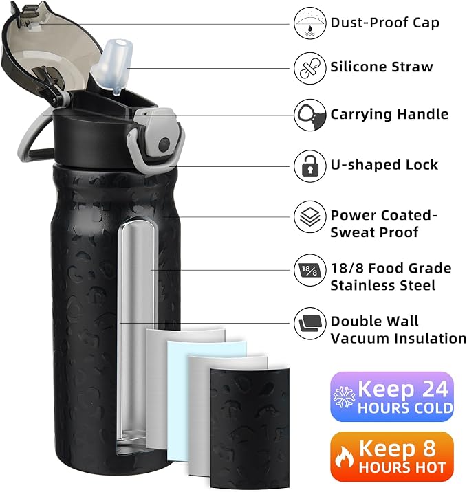 BJPKPK 18oz Insulated Water Bottle - Image 2