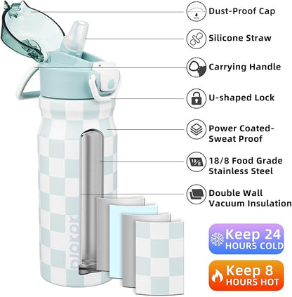 BJPKPK Stainless Steel Insulated Water Bottle - Image 2