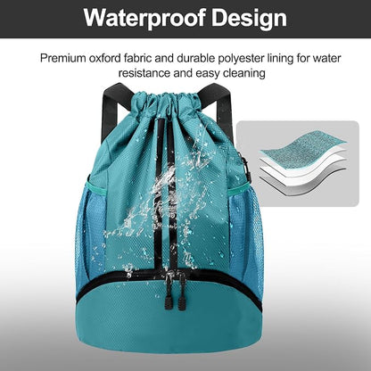 Hoedia Sports Drawstring Backpack - Image 8