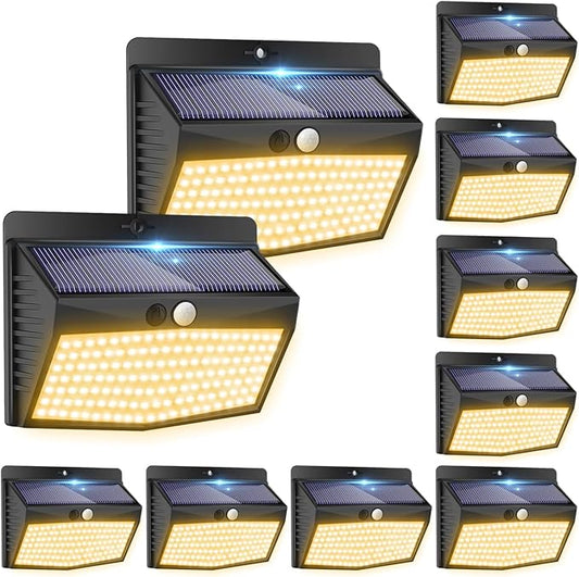 Solar Motion Sensor Outdoor Lights Solar Security Light Outdoor by Peasur