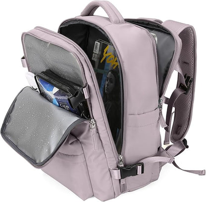 WONHOX Large Travel Backpack Carry on Flight Approved Laptop Work Business by WONHOX