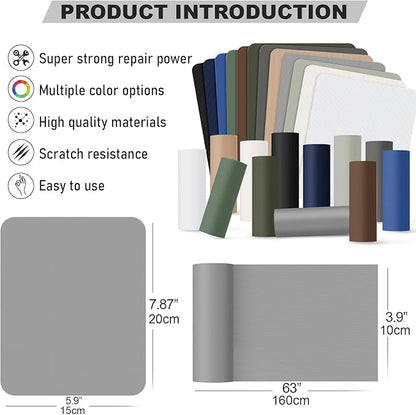 OAZ 8 Pieces 7.87 x 5.9 inch Nylon Repair Patches Nylon Fabric Patch - Image 2