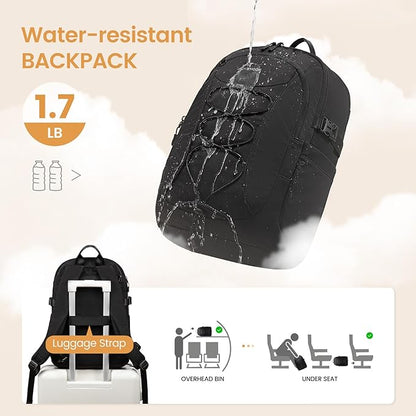 LOVEVOOK Mens Backpack with Giant Tumbler Holder Pocket, 15.6 Inch Everyday - Image 6