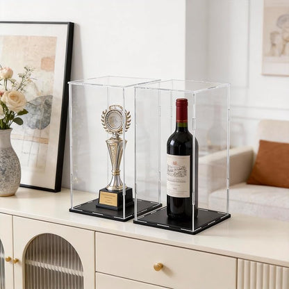 SVENJBB Display Case for Red Vine Bottle, Acrylic Box for Trophy and Toy Figures - Image 4