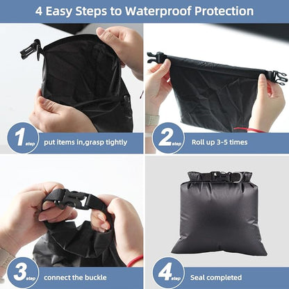 6PCS Dry Bags Waterproof, Lightweight Dry Bags - Image 3