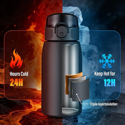 Insulated Water Bottle 12 oz - Image 3