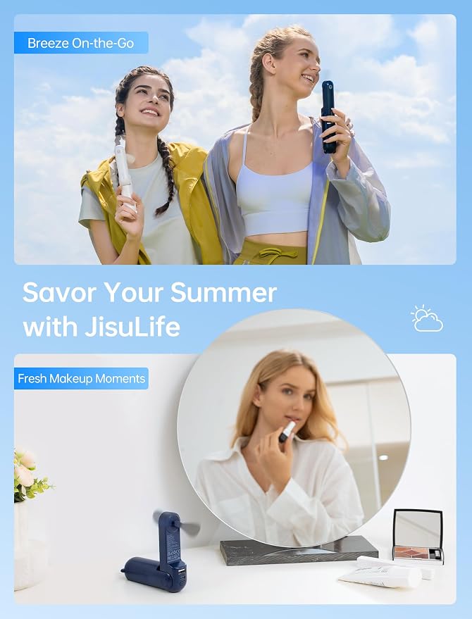 JISULIFE 3 IN 1 Handheld Mini Fan - Image 6