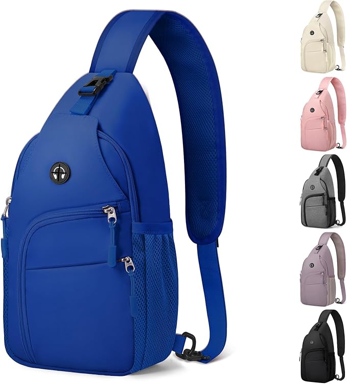 Pritent Crossbody Bags for Women Man, Waterproof Sling Bag Backpack Trendy by Pritent