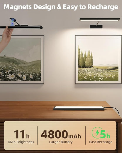 EZVALO Picture Light for Wall, Dimmable Magnetic LED Art Painting Light - Image 3