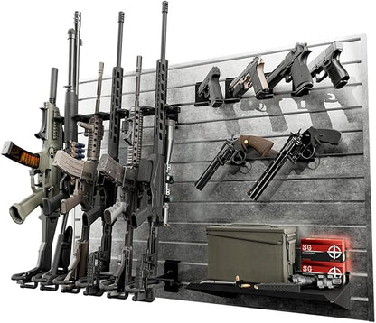 Hold Up Displays Gun Wall Mount Display, Modular Tactical Wall by HoldUpDisplays