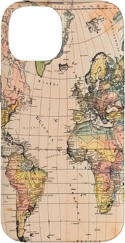 World Map, Old Map of the World Case by Unknown