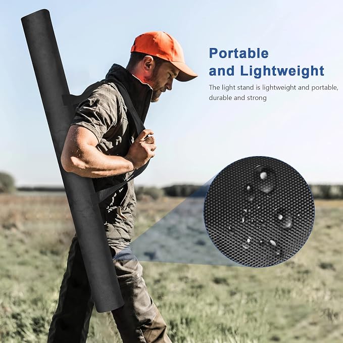 13ft Heavy Duty Light Stand Photography, Sdfghj Air Cushioned 13'/160inch/400cm - Image 7