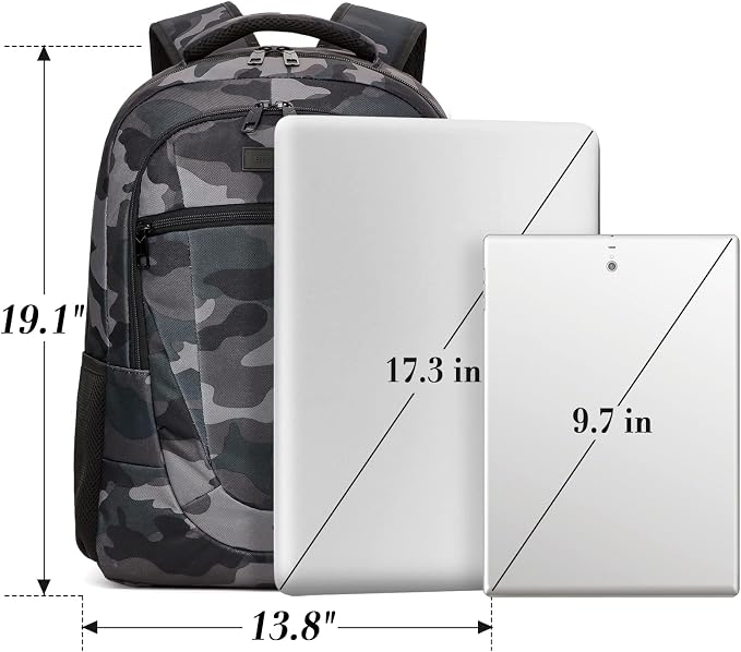 BIKROD Travel Laptop Backpack for Men, Backpacks for School Teen Boys, Business - Image 6