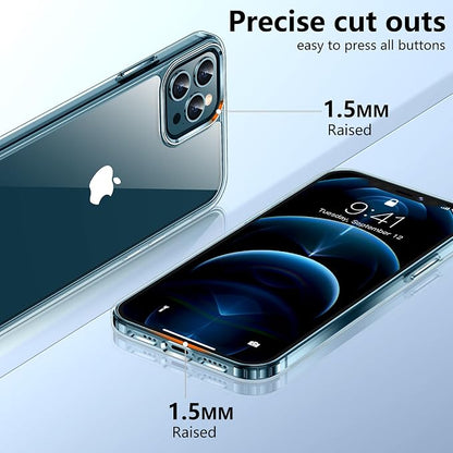 SPIDERCASE Deigned for iPhone 12 Pro Max Case, Slim Shockproof Phone Cases - Image 4