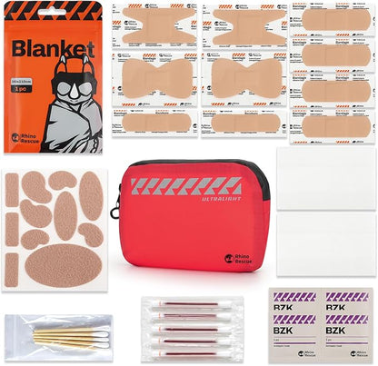 RHINO RESCUE EDC First Aid Kit for Travel, Mini Water-Resistant & Ultralight - Image 2