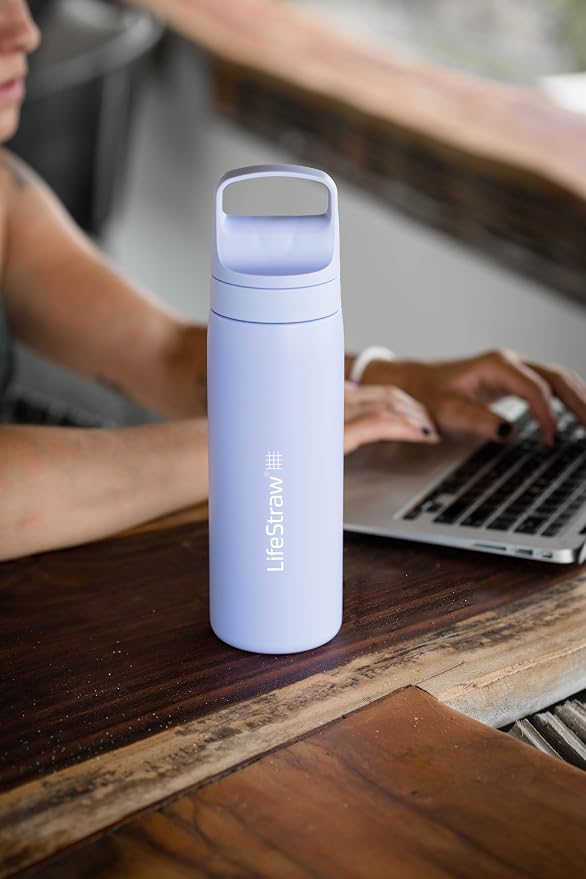 LifeStraw Go Series – Insulated Stainless Steel Water Filter Bottle - Image 6