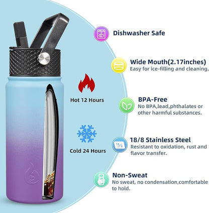 BJPKPK Insulated Water Bottles - Image 3