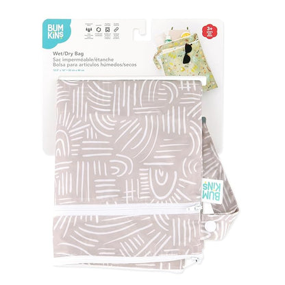 Bumkins Waterproof Wet Dry Bag for Baby, Swim Suit, Cloth Diapers, Pump Parts - Image 6