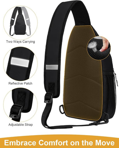 Pritent Crossbody Bags for Women Man Waterproof Sling Bag Backpack Trendy - Image 4